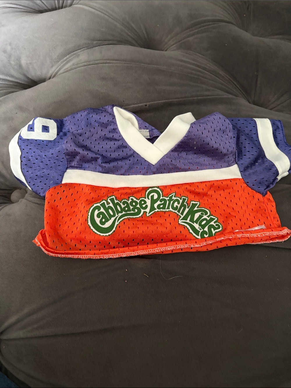 Vintage 1980's Cabbage Patch kids football jersey